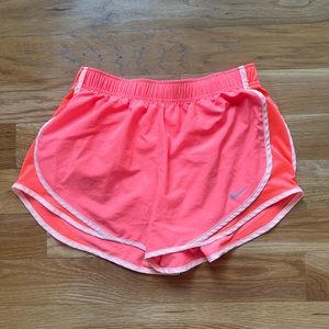 Nike women’s size medium orange shorts